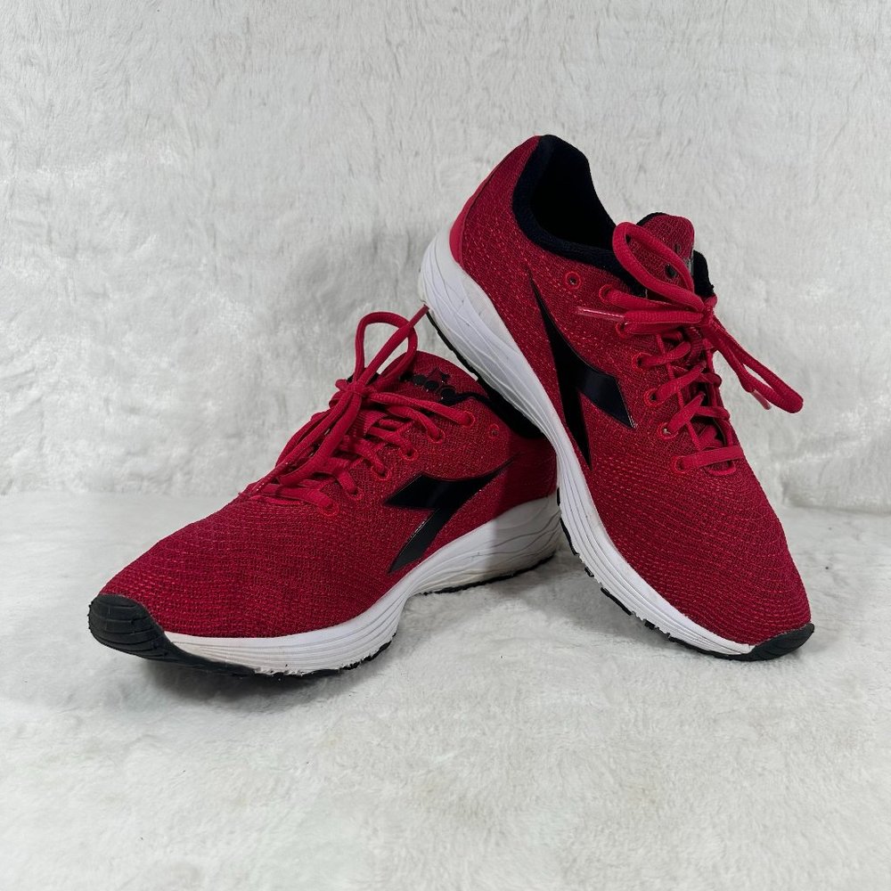 Diadora Flamingo Running Shoes Women’s Size 7.5 Pink Mesh Sneakers 1011744661